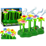 LEAN Toys Garden Toy Water Flowers Sprinkler Fountain For Children Backlight