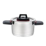 Maestro Maestro Pot with folding ears+cover MR-3530-18 2,3L