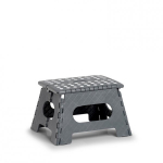 ZELLER STOOL FOLDABLE PLASTIC ANTHRACITE
