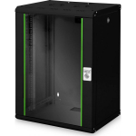 DIGITUS Digitus wall housing Unique 600x450 16U, IT cabinet&nbsp;(black)