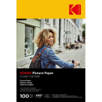 Kodak Picture Paper 230g 11.8 mil Glossy 4/ 6x100 (9891164)