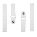 Tactical 20mm White 436 Silicone Band