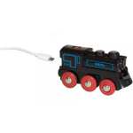 Brio Black Battery Locomotive with Mini-USB - 59900