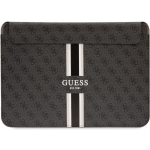 Guess PU 4G Printed Stripes Computer Sleeve 16" Black