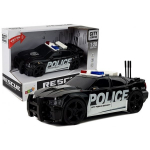 LEAN Toys Auto Police Tension Drive, Lights and Sounds 1:20