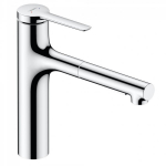 Hansgrohe Zesis 160 with pull-out spray 2jet Chrome