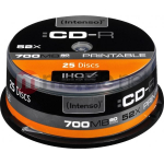 Intenso CD-R 700 MB 52x 25pcs 1801124