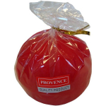 PROVENCE Candles Ball Red 8x8x8cm