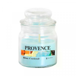 PROVENCE Candle Blue Coctail &Oslash;6x9cm