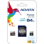 Adata ASDX64GUICL10-R 64GB SDHC UHS-I Class 10