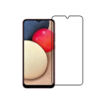 Fusion Accessories " 5D Full Glue Tempered Glass Galaxy A02s" Black