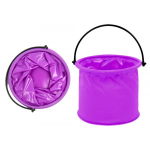 LEAN Toys Folding Bucket Multifunctional PVC For Water Purple