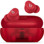 Beats Solo Buds Transparent Red