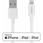 Deltaco IPLH-402 USB-A to Lightning 2m White
