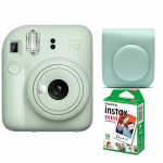 Fujifilm Instax Mini 12 Mint Green + 10 films + case