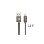 Swissten "Textile Lighthing (MD818ZM/ A) 0.2M" Grey