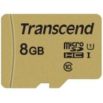 Transcend micro SDHC USD500S 8GB Class 10 UHS-I U1