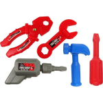 LEAN Toys LeanToys Large DIY Workshop Set Table + Accessories