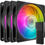 Cooler Master Mobius 120P ARGB 3-pack 120 mm Case Fan MFZ-M2DN-243P2-R1