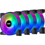 Azza Hurricane II ARGB x 4 120 mm Case Fan FNAZ-12DRGB2-241