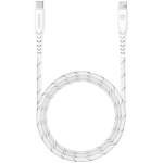 Energea NyloFlex Lightning to USB-C 1.5m White