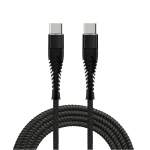 Fusion Accessories "Fishbone USB-C <-> USB-C 65W / 3A / 1.5m" Black