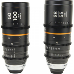 Laowa Nanomorph S35 Zoom 2-Lens Bundle (28-55mm, 50-100mm) (Amber) - Arri PL