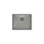 Quadron Quadron Anthony SteelQ sink without drainer 54 x 44 cm steel