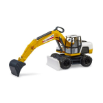 Bruder Brother mobile excavator, model vehicle