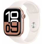 Apple Watch Series 10 Cellular 46mm Rose Gold/ Light Blush Band - S/ M