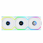 Lian Li SL Wireless LCD Fan ARGB PWM 3-Pack incl. Controller white
