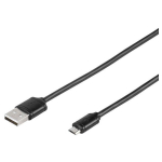 Vivanco 35815 microUSB - USB 1m Black