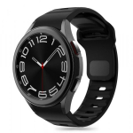 Tech-Protect Galaxy Watch4/ 5/ 5 Pro/ 6/ 7/ FE Silicone Line Strap Black