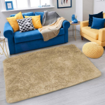 Strado Strado Shaggy Carpet 80x150 CappuccinoCamel (Light Brown)
