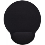 MANHATTAN Wrist-Rest Mouse Pad Black