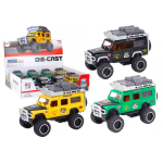 LEAN Toys Guard Off-Road Car 1:32 Metal Drive Lights Sounds