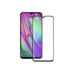 Fusion Accessories "5D Full Glue Tempered Glass Galaxy A40" Black