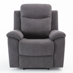 Evelekt Recliner armchair MILO with electric mechanism, grey