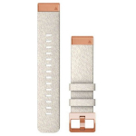 Garmin QuickFit 20 mm Heathered Nylon Band Cream