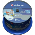 Verbatim BD-R 25GB 6x DataLife Printable Cake Box 50