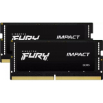 Kingston Fury Impact Black 2x16 GB DDR5 6000MHz SO-DIMM KF560S38IBK2-32