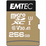 Emtec Micro SDXC 256GB Class 10 V30 UHS-I ECMSDM256GXC10SP