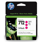 HP 712 3-Pack Magenta