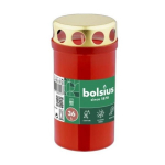 Bolsius Candle red 12x7x7cm