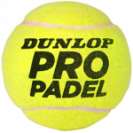 Dunlop BALLS PADEL PRO PADEL FIP APPROVED 3PCS