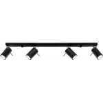 Sollux Lighting RIing 4L SL.0332 4x40W GU10 Black