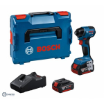Bosch GDR 18V-220 C, CoMo, 2x5.0 Ah; GAL 18V-40, LB