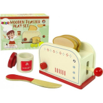 LEAN Toys LeanToys Wooden Toaster Accessories Breakfast Kitchen Kids