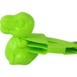LEAN Toys Snow Maker Snowball Machine Green Dinosaur