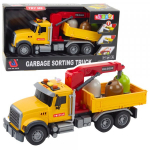 LEAN Toys Garbage Sorting Truck Waste Containers Lights Sounds